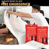 A2Z DISTRIBUTION 40”x40” Fire Blanket for Home and Kitchen, Emergency
