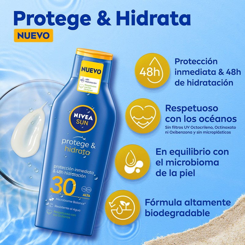 Nivea Leche Fp-30 400 ml