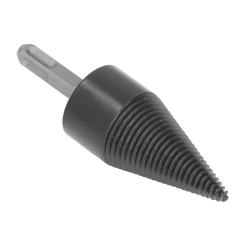 Firewood Bit Cone Wood Splitting Drill Carbon Steel Log Splitter