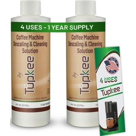keurig, For Keuring Coffee Machine Descaler Descaling Cleaning Solution - 2 Uses Per Bottle - 2 Pack