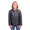Milwaukee Leather LKK1940 Youth Size JD Black Leather Jacket with
