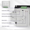 KERWINN Dual Power Automatic Transfer Switch 110V 63A Outdoor Generator