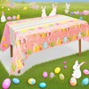 Ycfish Easter Tablecloth, Easter Table Decorations, Colouring Egg Table Cloth,