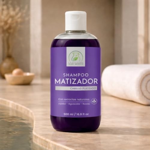 Shampoo Matizador Con Extractos Naturales 500 Ml Productos Mart Mexico