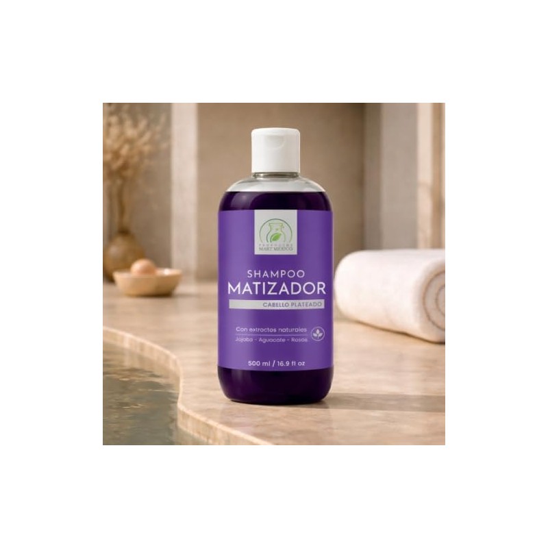 Shampoo Matizador Con Extractos Naturales 500 Ml Productos Mart Mexico