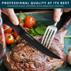 Home Hero Steak Knife Set - Nonstick Serrated Steak Knives