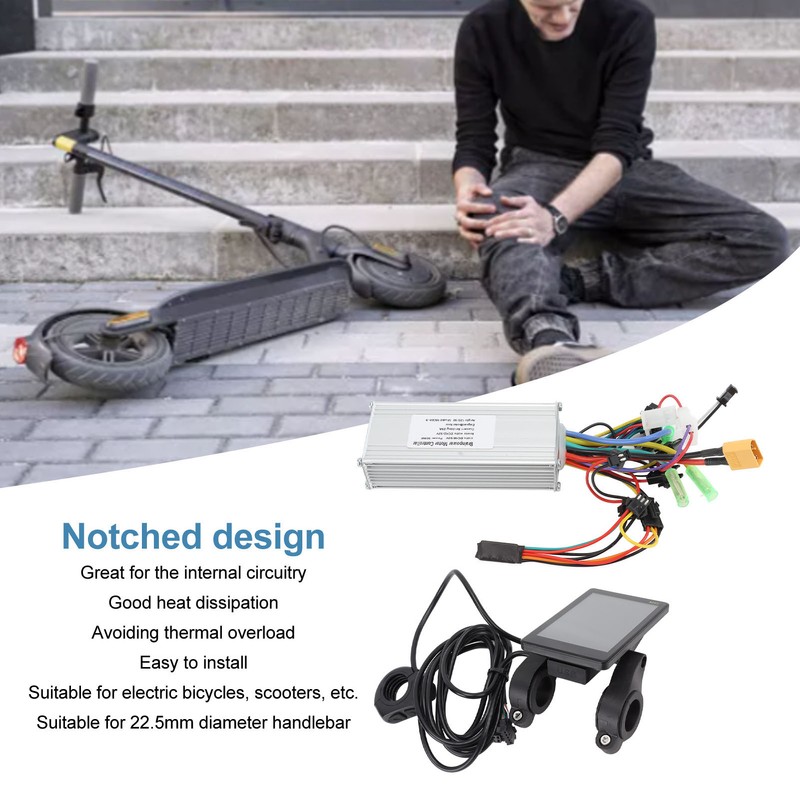 48 60V 500W Electric Scooter Controller LCD Display Motor Brushless