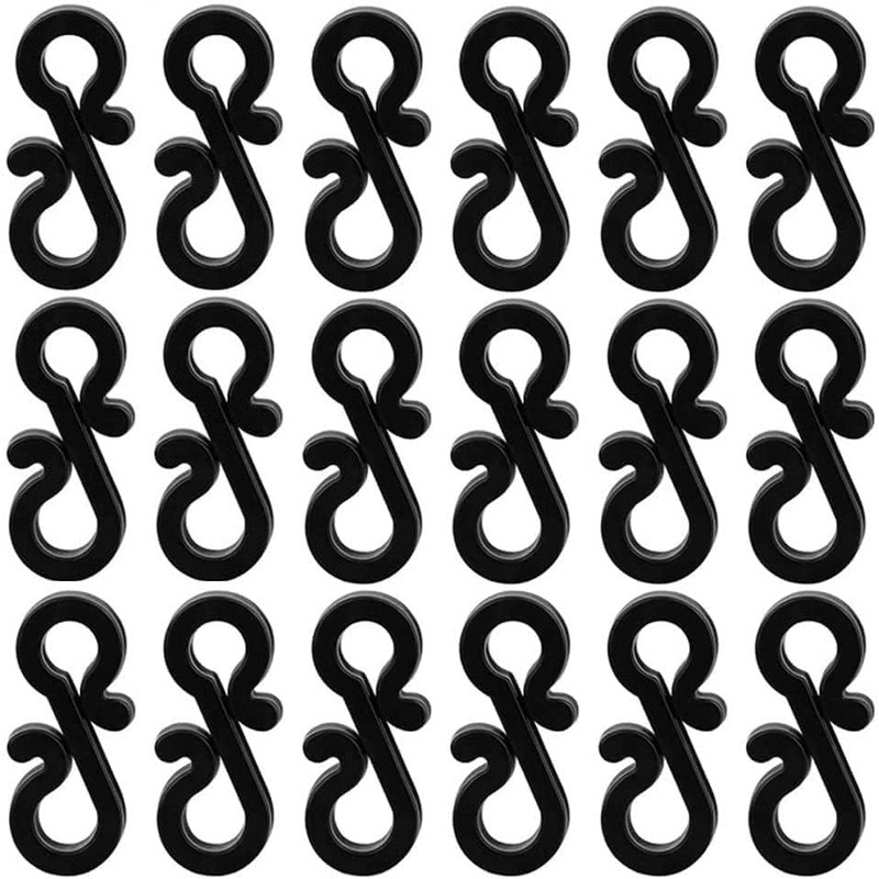 UKDD® Outdoor Light Clips, Light Clips Gutter, Hooks Outdoor Light,