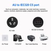 to IEC320 C5 Power Adapter 3 Prong to C5 Converter