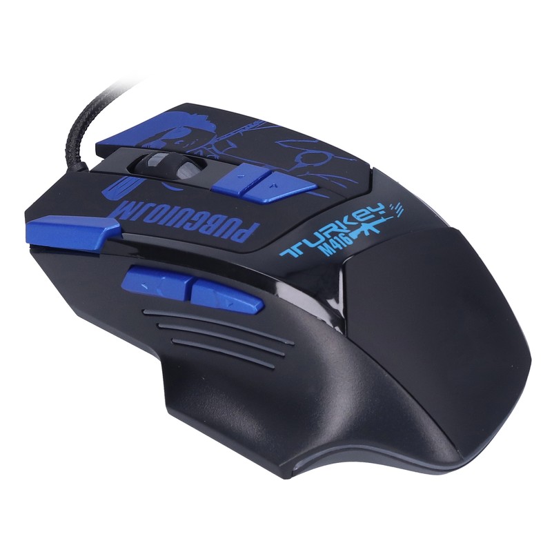 Wired Mouse 8 Keys for ESports Gaming RGB Backlight Cool