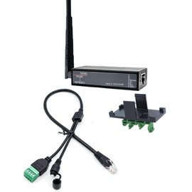 Jevina Serial Port RS485 to WiFi and BLE Device Server Module Converter EW41 Modbus Protocol Data Transfer via WiFi