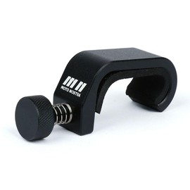 CNC Luggage Rack Clamp Matte Black Compatible with Vespa GTS 125 250 300, LVX 50, GTV 125 250 300