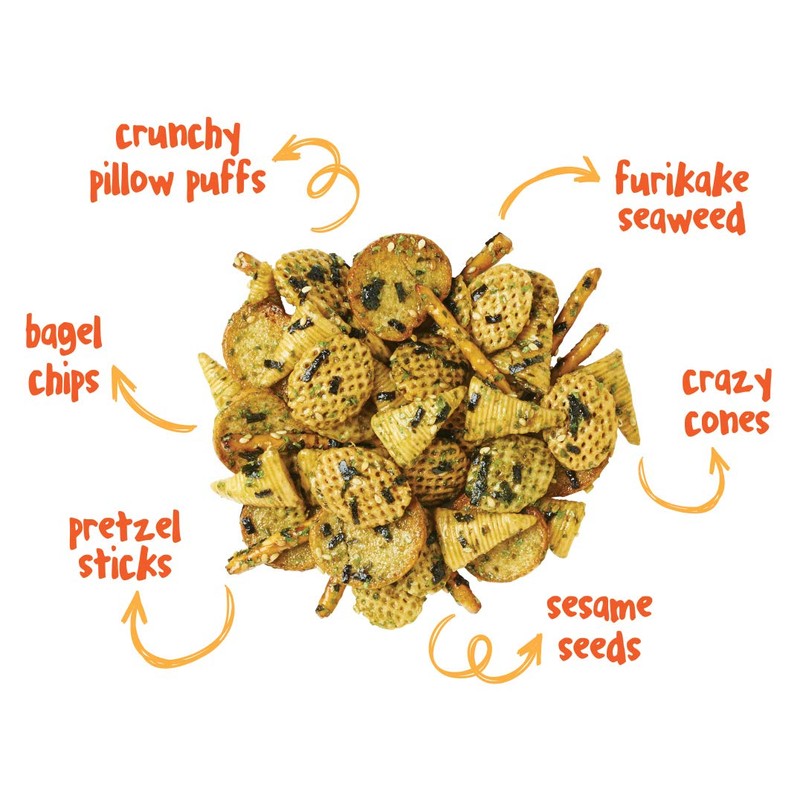 LoloYum Furikake Seaweed Snack Mix (Matcha, 6oz)