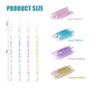 400Pcs Disposable Lip Brushes, Glitter Crystal Lip Gloss Lipstick Applicators,