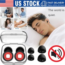 Unbranded Reusable Silicone Ear Plugs Noise Cancelling Earplugs Protector Study Sleep Swim