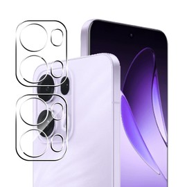CAUHENYEE Kameraschutz für OPPO Reno 13 Pro 5G Panzerglas, 9H Panzer Schutz Glas, Kamera Schutzfolie, Anti-Kratzer, Ultra HD Klar, 2 Stück