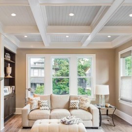 Four-Bros Lighting 4 Inch Retrofit LED Downlight,10 Watt, 75 Watt Equal, Dimmable, Selectable CCT 2700K / 4000K / 5000K, Integrated Smooth Trim, 120V, Title 24 Compliant, 800 Lumens