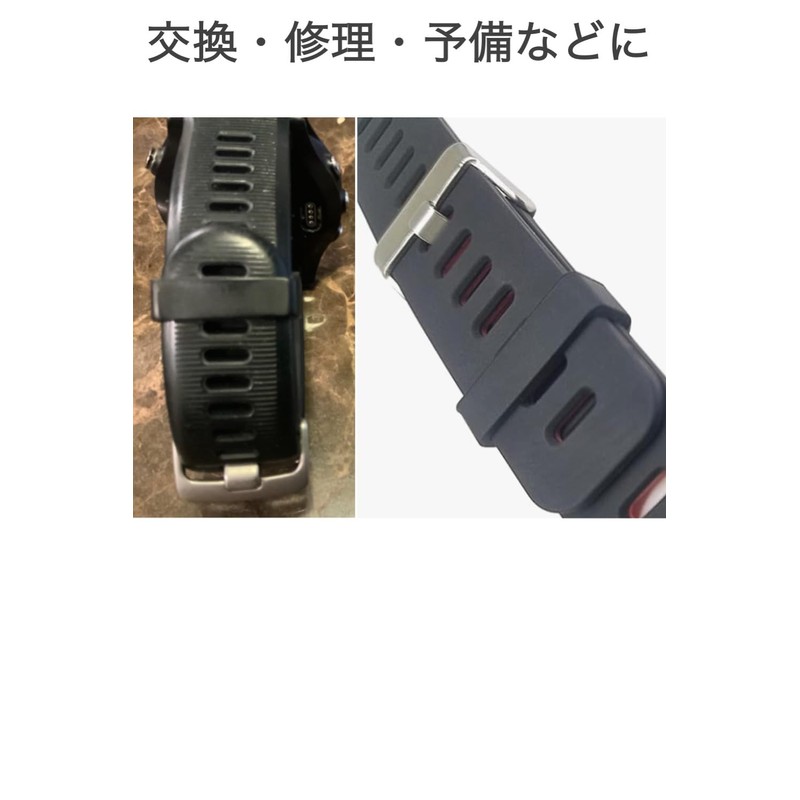 [wumio] Garmin Band Loop, Inner Diameter 0.8 inch (20 mm),