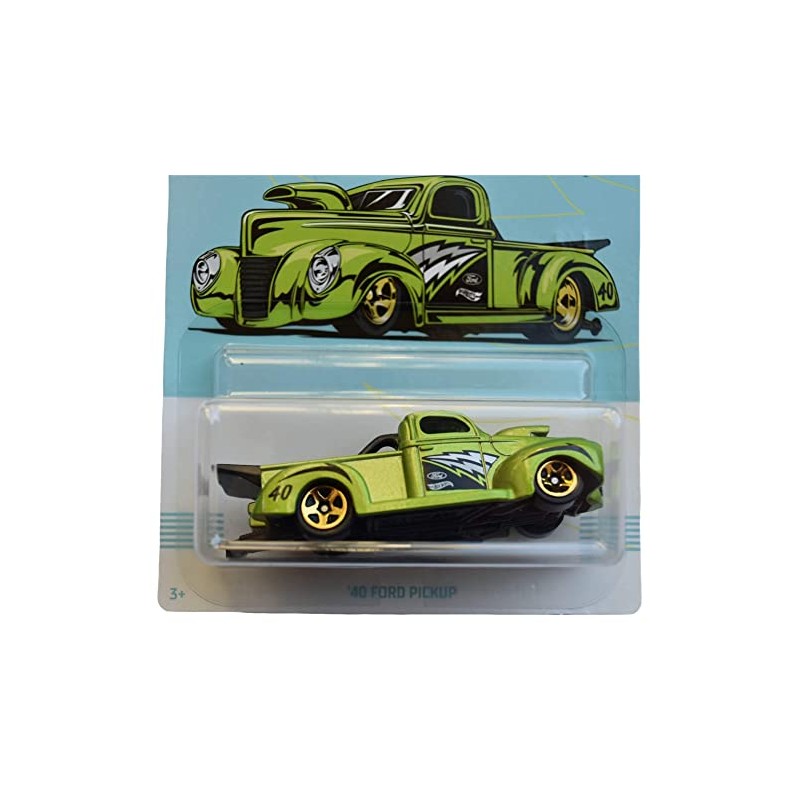 Hot Wheels '40 Ford Pickup - Green - 1/10