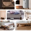 ANNKUT Bed Risers 4 Inch Heavy Duty, Furniture Risers for