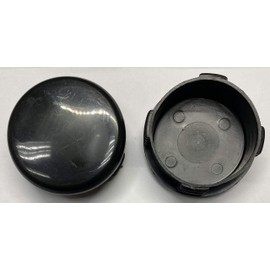 dexierp Protection Force 2-3/8" 60mm (パック 4) ラウンド OD チューブ プラスチック インサート プラグ チューブ ポスト エンド キャップ チェア グライド RTI60-(4 パック)