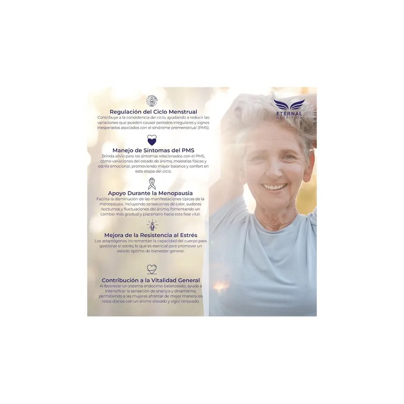 Womens Adaptogen Essentials 200 Caps Maca Reishi Schisandra