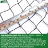 Elixir Gardens Heavy Duty Bird Netting | 1m x 10m