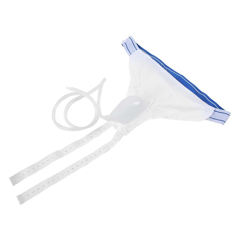 Men Women Silicone Breathable Urine Collector Incontinence Urination Device with