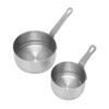 2pcs Sauce Cup 304 Stainless Steel Stackable Handle Design Mini