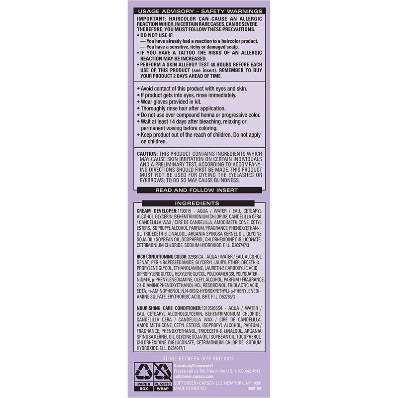 SoftSheen-Carson Dark and Lovely Fade Resist Rich Conditioning Hair Color,