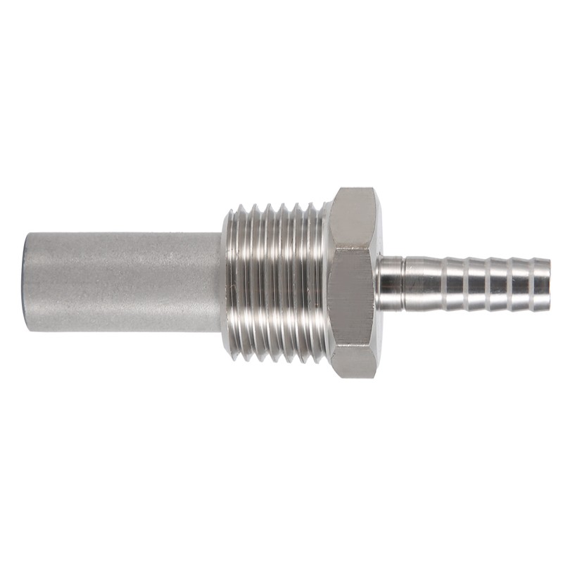 1/2" MPT Oxygen Stone 1/4'' Barb Inline Carbonation Aeration Homebrew