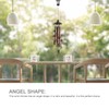 Angel Wind Chimes Retro Exquisite Metal Wind Chimes Decoration Gift