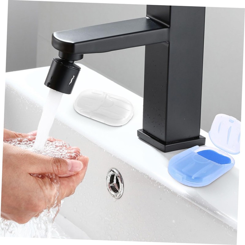 WOONEKY Portable Travel Soap Sheets Material No Odor Compact Light