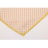 Dual Layer Birthday Plaid Dog Bandana Fall Soft Cotton Triangle