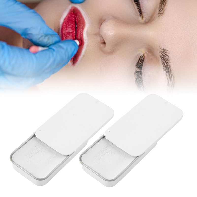 2Pcs Eyebrow Paste Mapping Brow Paste Washable Skin Friendly Brow