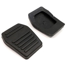 MKAREPART Brake and Clutch Pedal Pad Rubber Compatible with Transit MK6 MK7 Transit Connect 02-14 Fiesta 2001-2008 Fusion 2001-2012 Figo Focus 1998-2005 6789917 1076899 94BB7A624AA (1)