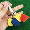 Golf Rubber Tee Driving Range Holder Value 5 Pack with