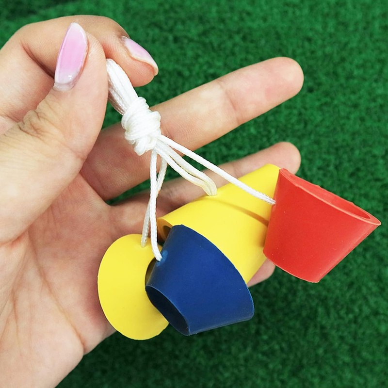 Golf Rubber Tee Driving Range Holder Value 5 Pack with