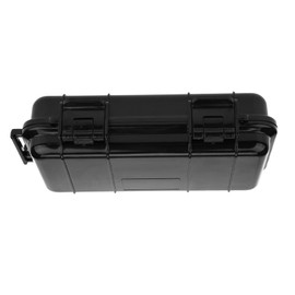 MechKit Survival Storage Case Sealed Box, 190 × 120 × 52 mm Waterproof Shockproof ABS for Camping Boating Fishing