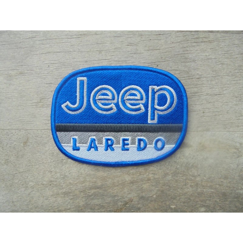 JEEP LAREDO hat patch-Iron-On brand new 4x3"