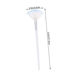 Minkissy Make up Brush Set 16pcs Facial for Powder Face Makeup Applicator Tools Aluminum Handle for Festival and Teenagers Easy-clean Brush