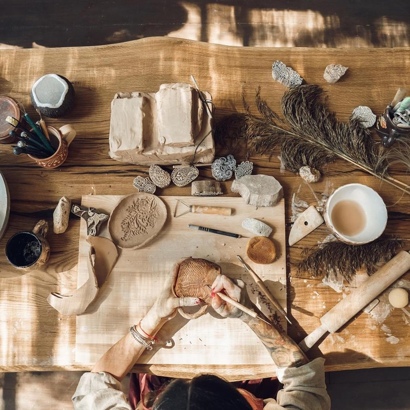 Art Advantage Finishing Rubber Large – 4.25" Hard Rubber Tool