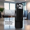 MOTIVE for 17 Pro Max, funda con clip para cinturón