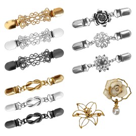 9 Pcs Vintage Cinch Clips With Tucks In Dress