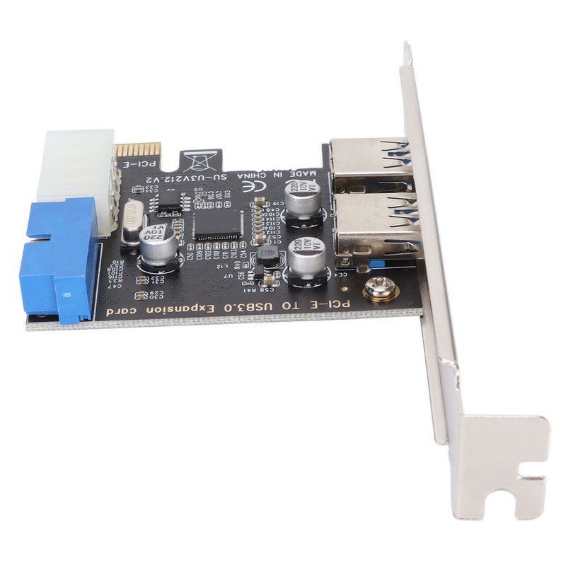USB3.0 Expansion Card 2 Port 19 Pin 4P PCIE to