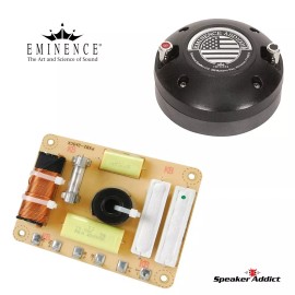 Universal Eminence PXB2:2K5CX Crossover and ASD1001 HF driver for BETA 8CX 10CX 12CX Coax