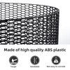 AggAuto 47"x16" ABS Plastic Universal Car Grill Mesh, Automotive Grille