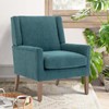 COLAMY Modern Wingback Living Room Chair, Upholstered Fabric Accent Armchair,