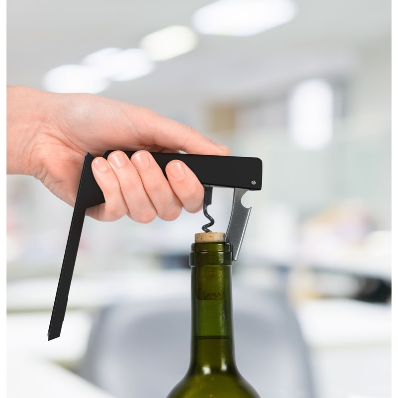 Fred & Friends 5228623 Office Party Corkscrew and Bottle Opener,