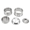 Mini Alcohol Stove for Camping Hiking Stainless Steel Campfire Stove